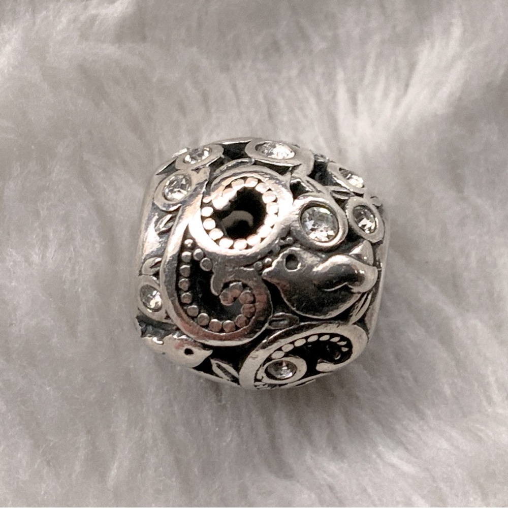 Chamilia Sterling & Swarovski Flourish Charm